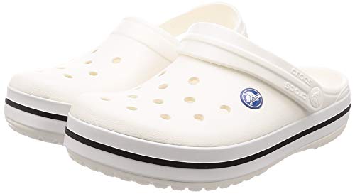 Crocs Crocband Mixte Sabots, White, 48/4...