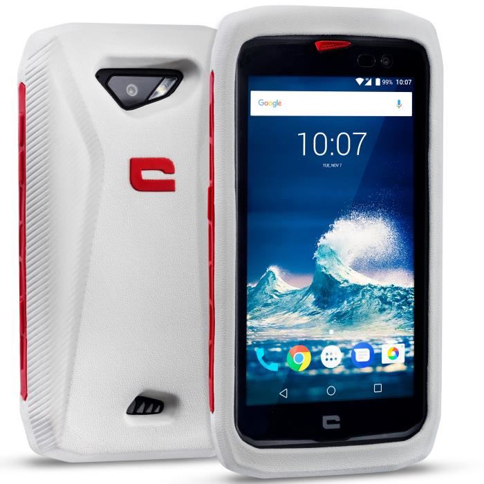 Crosscall Coque Flottante Pour Action X3 Gris Et Rouge