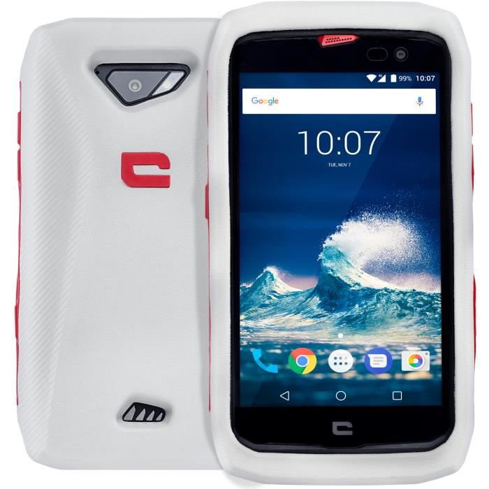 Crosscall Coque Flottante Pour Action X3 Gris Et Rouge