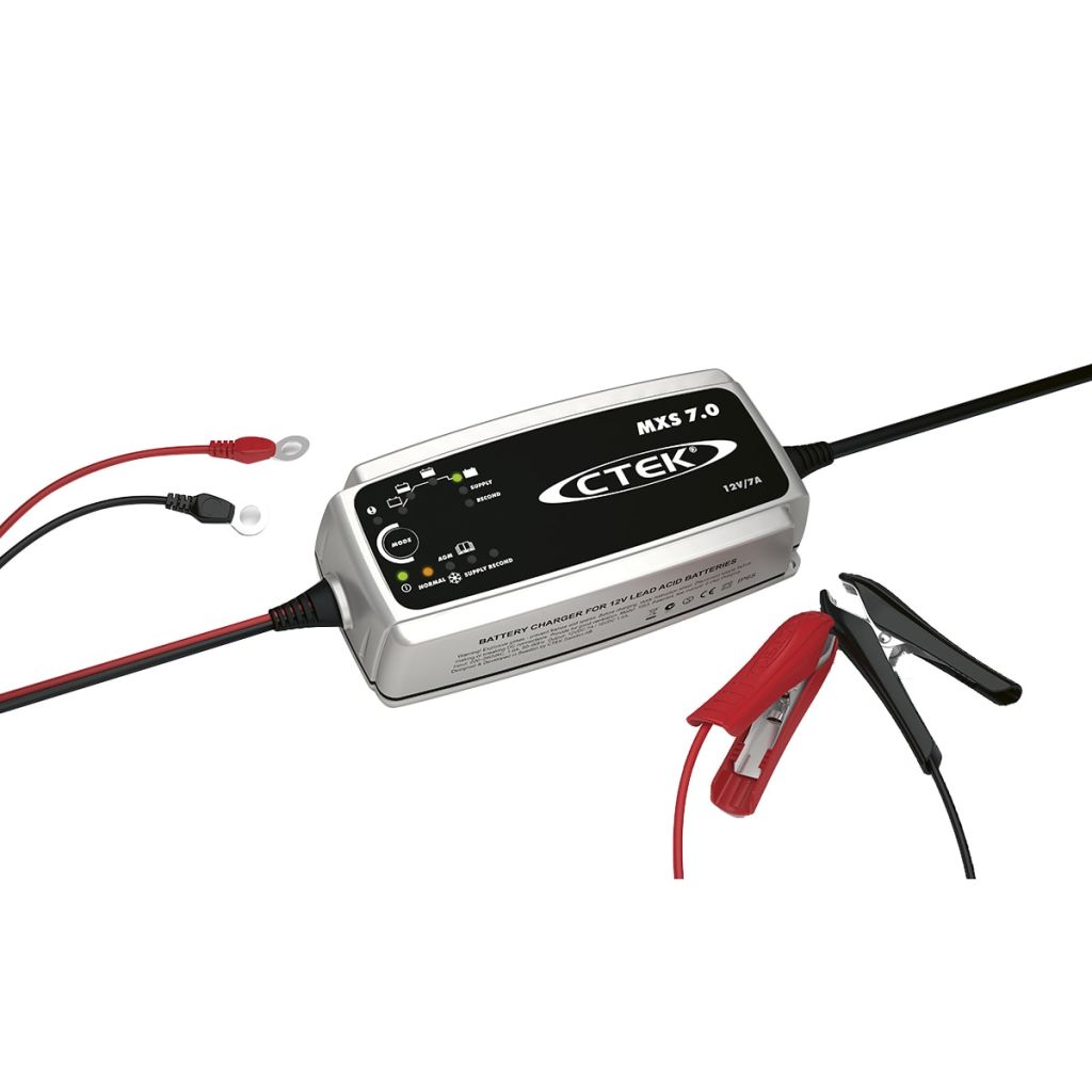 Ctek Mxs 7.0 - Chargeur De Batterie 12v - 8 Etapes - Automatique - Caravanes, Vehicules Tout-terrain, Bateaux, Voitures