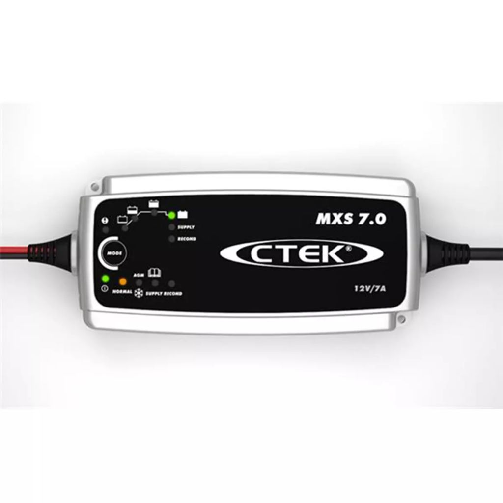 Ctek Mxs 7.0 - Chargeur De Batterie 12v - 8 Etapes - Automatique - Caravanes, Vehicules Tout-terrain, Bateaux, Voitures