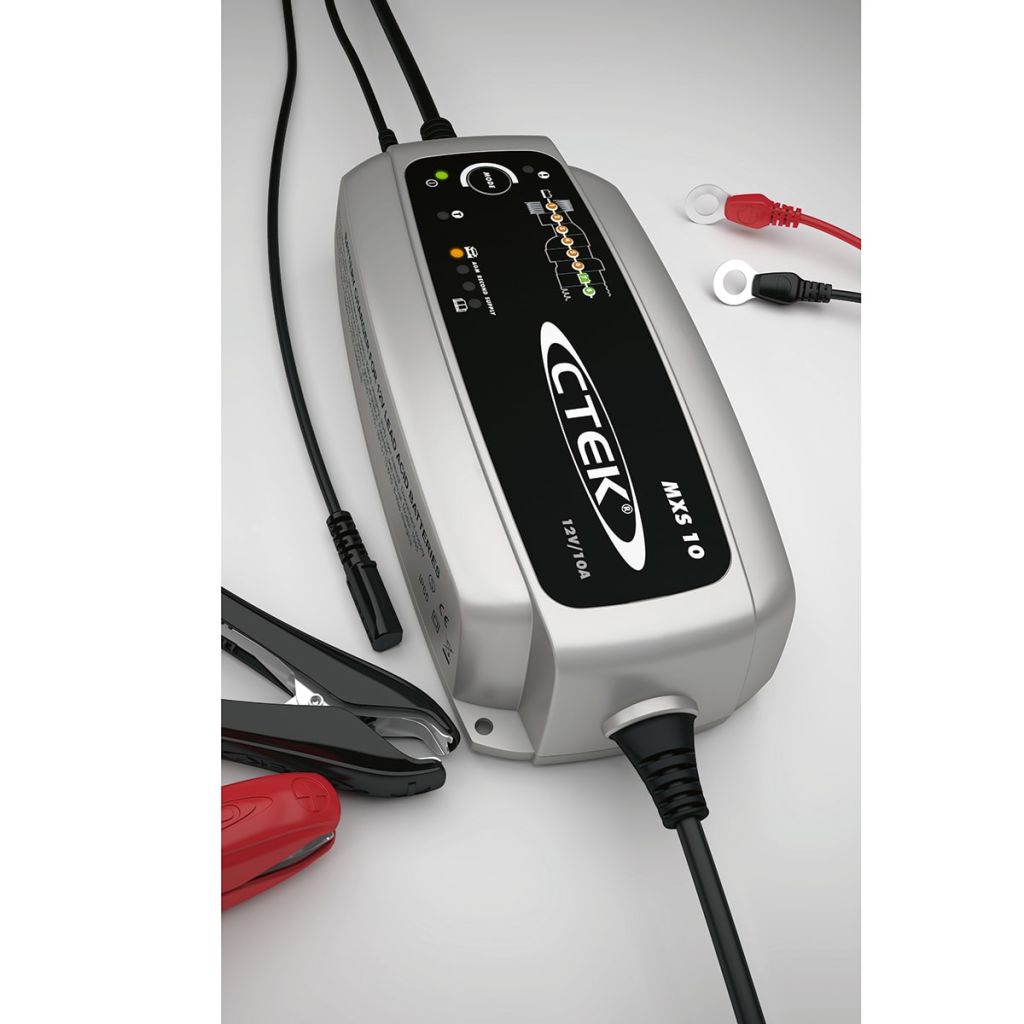 Ctek Mxs 10 - Chargeur De Batterie 12v - 8 Etapes - Automatique - Ateliers, Caravanes, Bateaux, Voitures