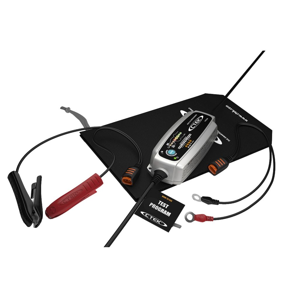Ctek Mxs 5.0 12v - Chargeur De Batterie Et Mainteneur De Charge Automatique - 8 Etapes - Compensation De Temperature