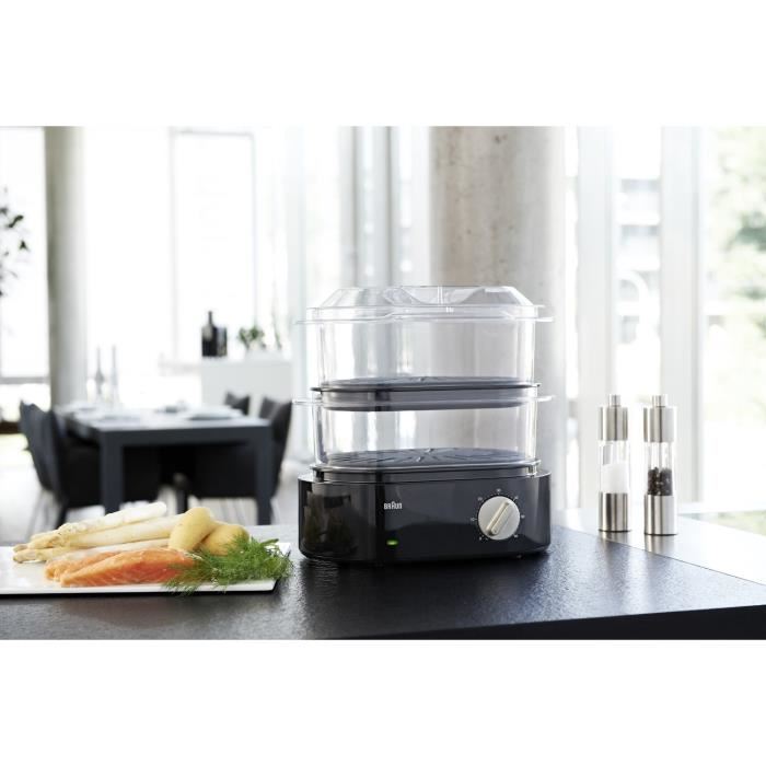 Cuiseur Vapeur Braun Identity Fs 5100 850w Turbo Vapeur Minuteur