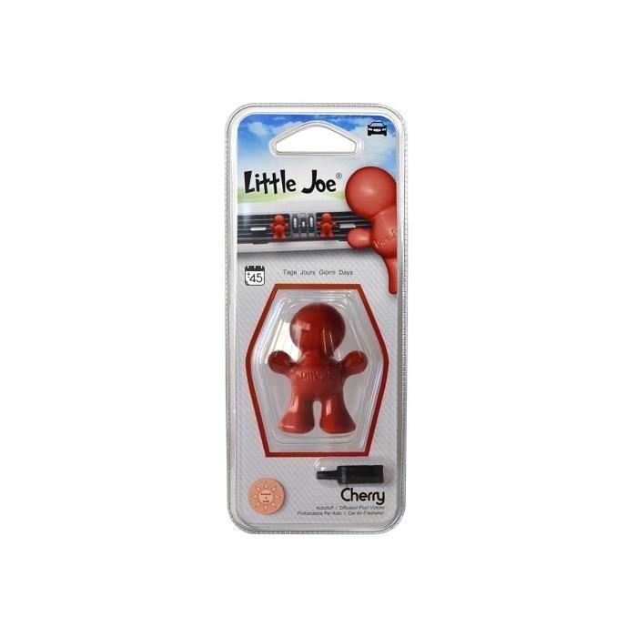 Desodorisant - Little Joe - Motif Cerise - Couleur Rouge - Parfum Cerise