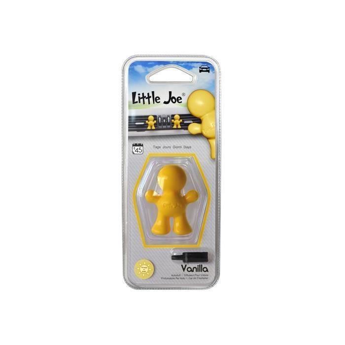 Desodorisant - Little Joe - Parfum Vanille - Jaune - Fraîcheur Durable