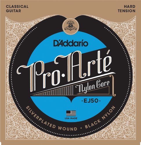 D'addario And Co Ej50 Pro-arte Black Nylon Tirant Fort