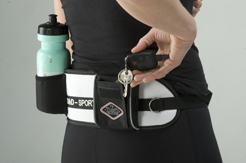 D&D Laisse Jogging Active Walker Noire pour Grands Chiens 