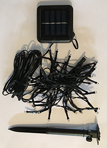 Guirlande Solaire Multicolore 50 Led 5 Metres Extint