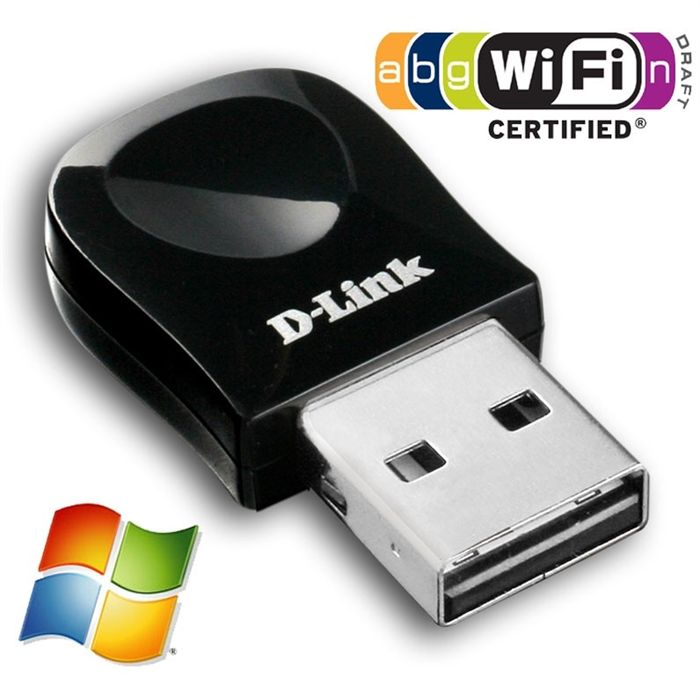 D-link Cle Wifi Usb Nano 300mbps Dwa-131