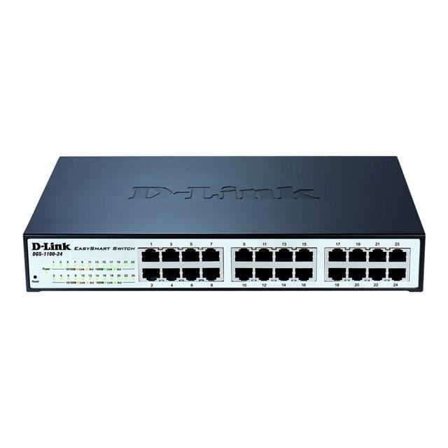 Commutateur Ethernet D-Link DGS-1100-24 24 Ports Gerable - 24 x RJ-45 - 1000Base-T