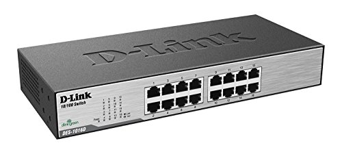 D Link Switch 16 ports 10100 mpbs DES 1016D