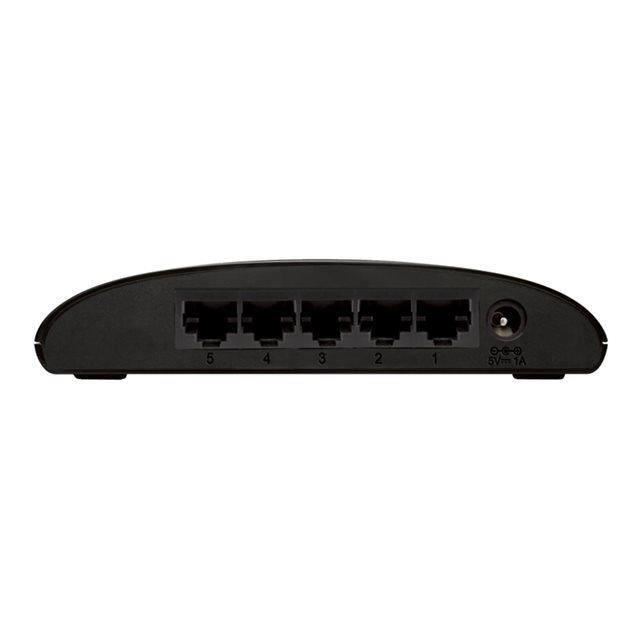D Link Switch Ethernet 5 ports 10100 Mb DES 1005D