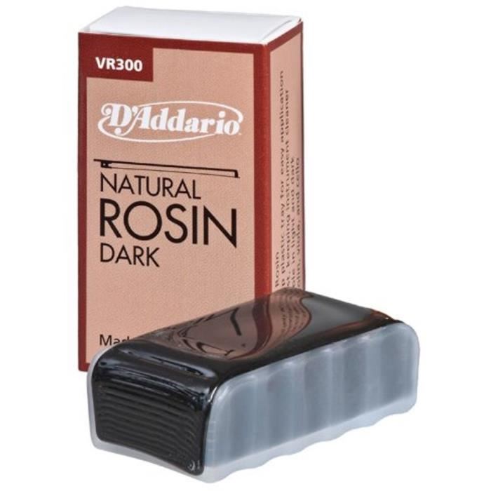 D'addario And Co Colophane Naturelle Violon/alto/violoncelle (foncee)