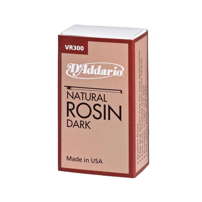 D'addario And Co Colophane Naturelle Violon/alto/violoncelle (foncee)