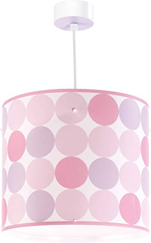 Lustre suspension enfant rose