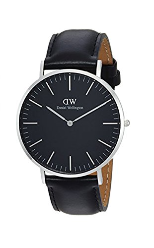 Montre Homme Daniel Wellington Classic En Cuir Noir Homme
