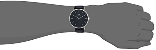 Montre Homme Daniel Wellington Classic En Cuir Noir Homme
