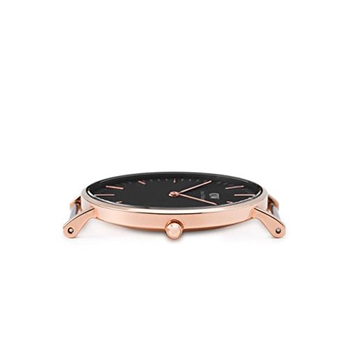 Montre Homme Daniel Wellington Classic En Cuir Noir Homme