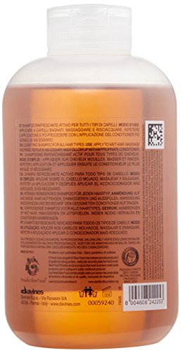 Davines Essential Haircare Solu Shampoo Shampoing Nettoyant En Profondeur A Effet Rafraichissant 250 Ml