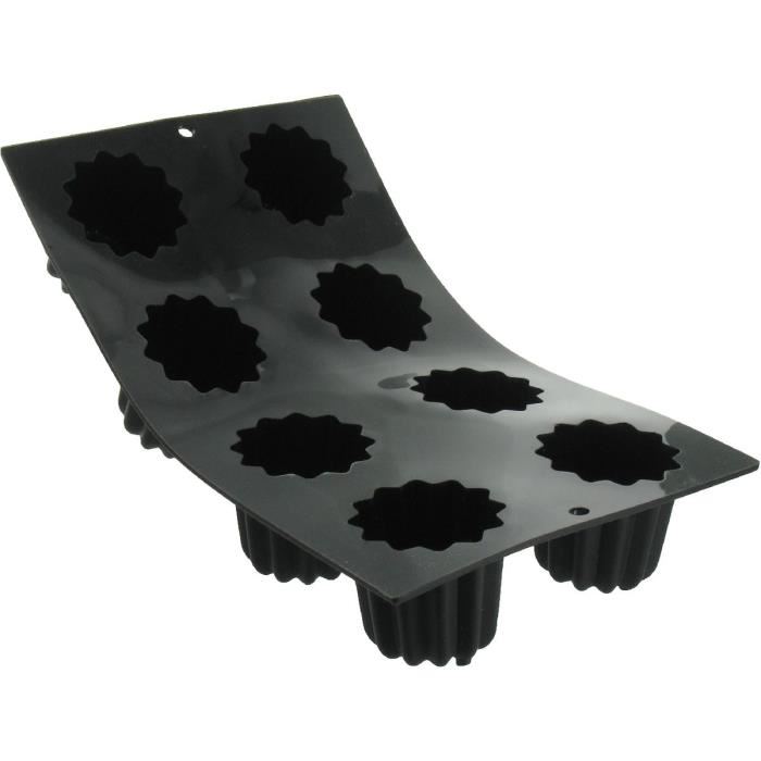 Moule 8 Canneles Bordelais De Buyer Moul'flex 1968.01 En Silicone