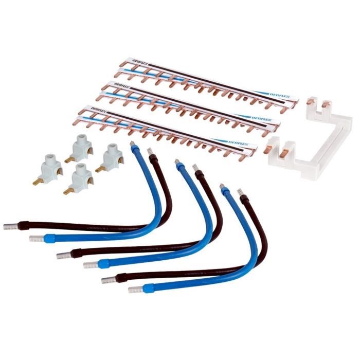 Debflex Kit De Cablage 2 Rangees Pour Tableau Electrique