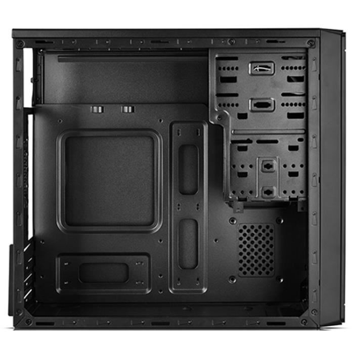 DEEPCOOL Boitier PC WAVE V2 - Mini Tour - Pas d'alimentation - Micro ATX - Noir