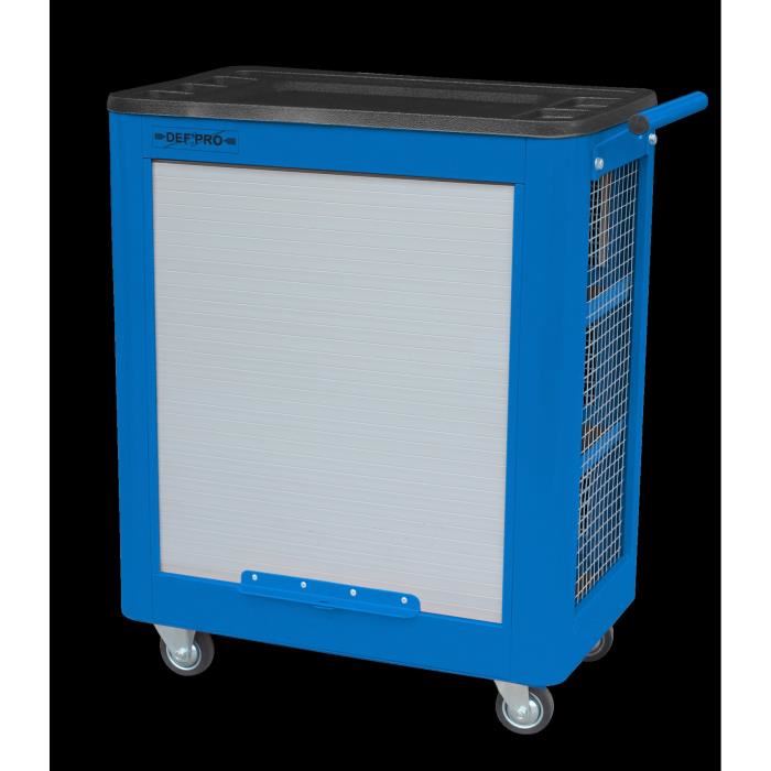 DEFPRO Servante datelier en metal 3 etageres H75 x L70 x P38 cm ...