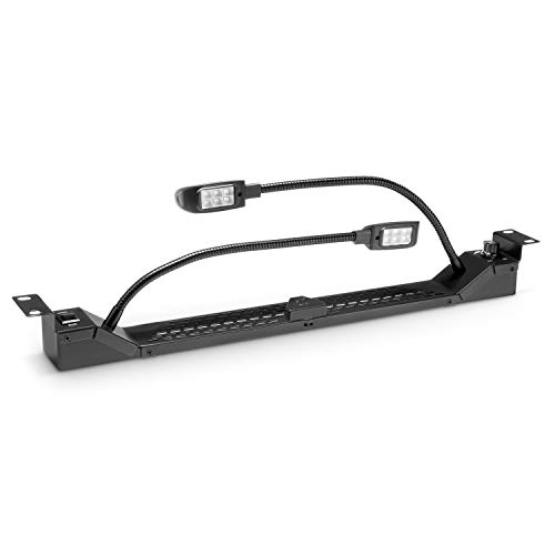 Adam Hall Tôle Eclairage Led Rack 19'' 1u 87463 Tôle Pour Rack