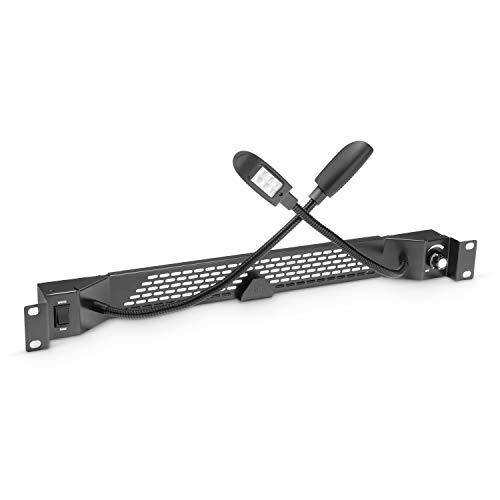 Adam Hall Tôle Eclairage Led Rack 19'' 1u 87463 Tôle Pour Rack