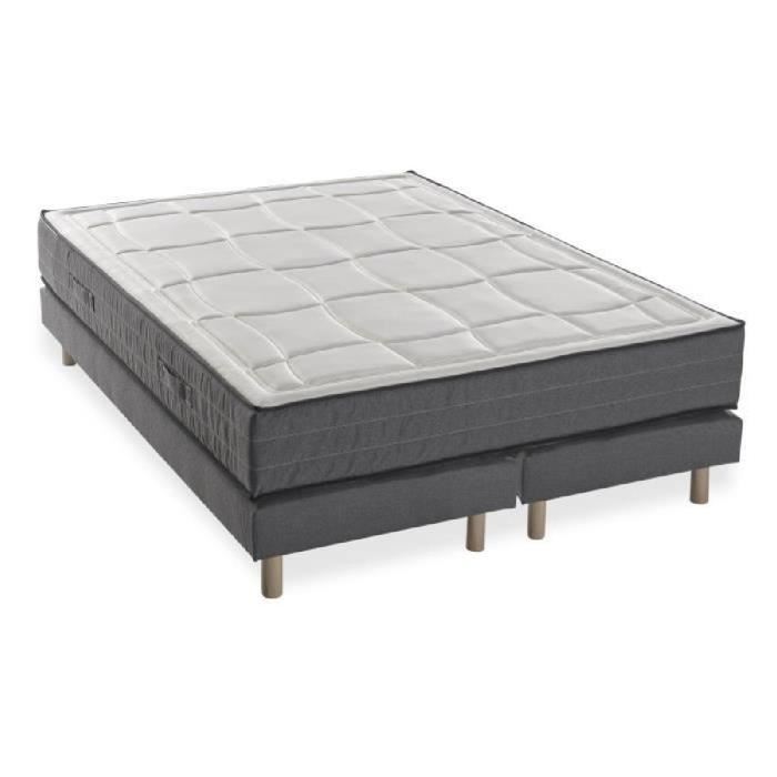 Ensemble Matelas Sommiers 180x200 Mousse Memoire 28cm 5 Zones Ferme Deko Dream Hotel Premium Lux