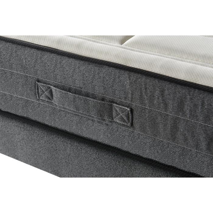 Ensemble Matelas Sommiers 180x200 Mousse Memoire 28cm 5 Zones Ferme Deko Dream Hotel Premium Lux