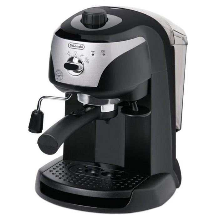 DeLonghi EC221CD Machine a cafe avec buse vapeur Cappuccino 15 bar noir
