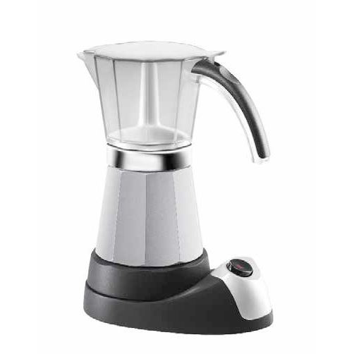 Cafetiere Electrique Delonghi Emkm6b Alicia Plus - Blanc - 6 Tasses - 450w