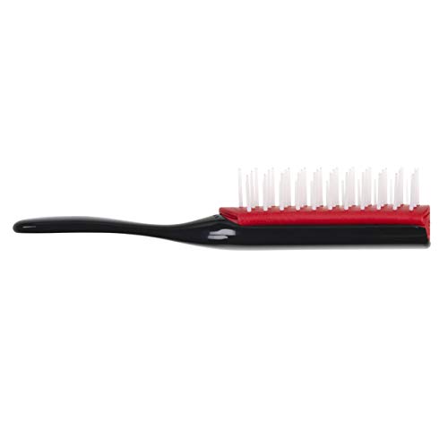 Denman D31 Curly Hair Brush (black) 7 Ro...