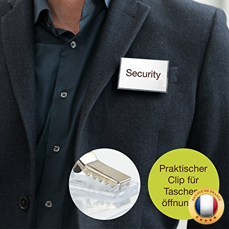 Officetree 100 X Badges Porte Nom Pour V...