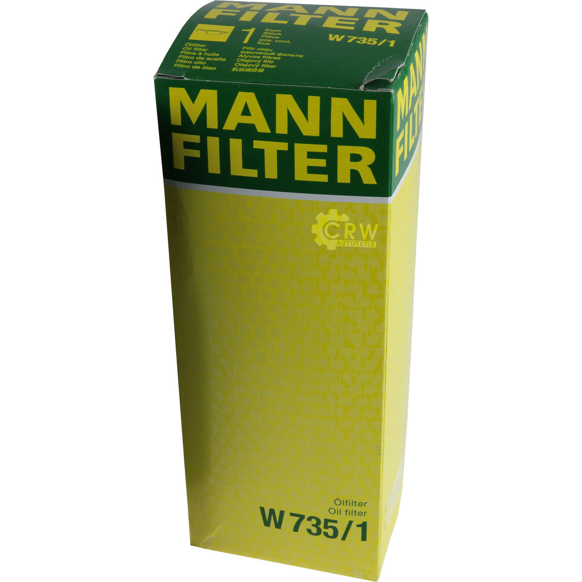 Mann-filter W 735/1 Filtre A Huile ?  .....