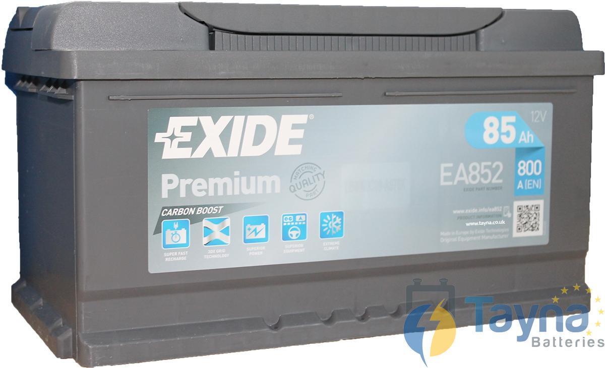 Batterie Auto Exide Premium Carbon Boost 85ah 800a 12v Dr