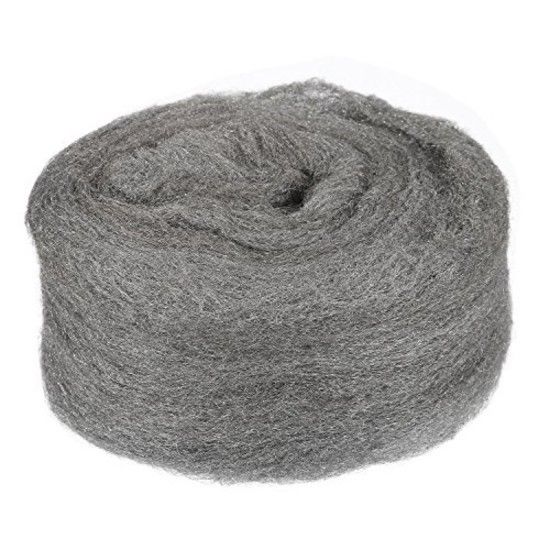 Laine D'Acier Anti-Rongeurs JIZZU Lot 4 Rouleaux Grade 000 - Paille De Fer Pour Boucher Trous Et Nettoyage Bois Métal