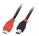 Lindy Cable USB Micro-B/Mini-B OTG, 0,5m