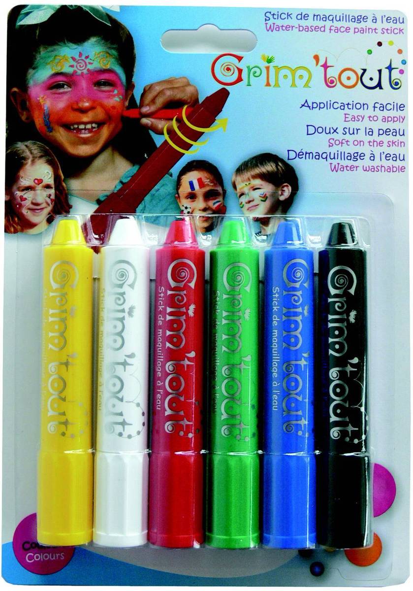 6 crayons retractables de maquillage Grim Tout sans parabene Taille Unique