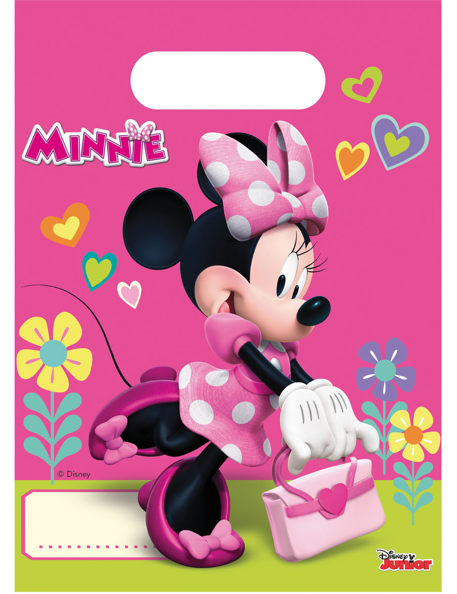 Pochettes-surprises - Disney Junior - Minnie Mouse - Lot De 6 - 16.5 X 24 Cm - Fille