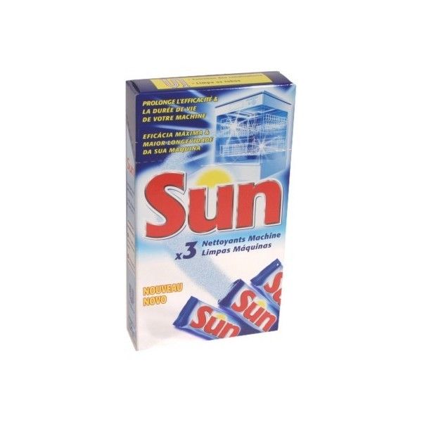 Sun Nettoyant Lave-Vaisselle Expert 9 Doses (Lot de 3x3 Doses)