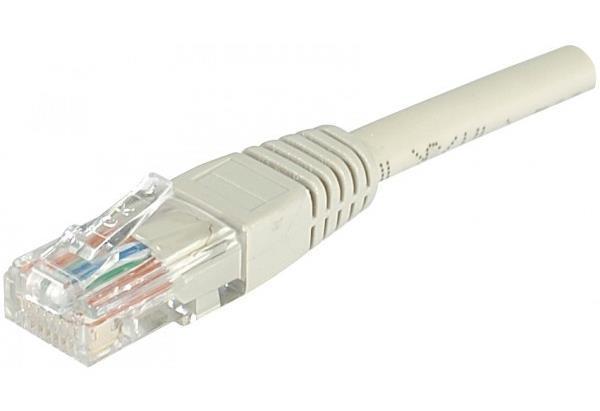 Cordon Rj45 Categorie 6 U/utp Gris - 10 M