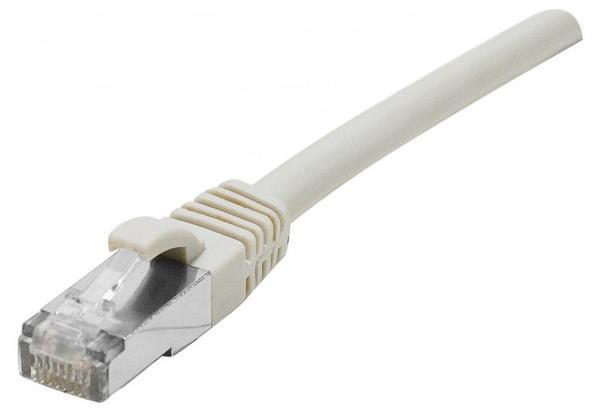 Cordon RJ45 categorie 6A F/UTP LSOH snagless gris - 25 m