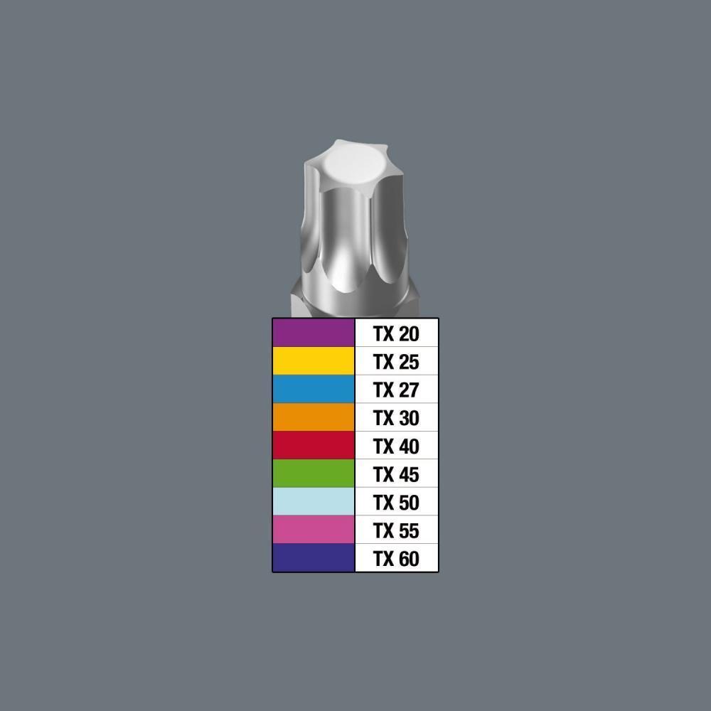 Jeu De Douilles - Wera - 05004202001 - 9 Douilles - 1/2 Pouces - Acier Torx® Hf