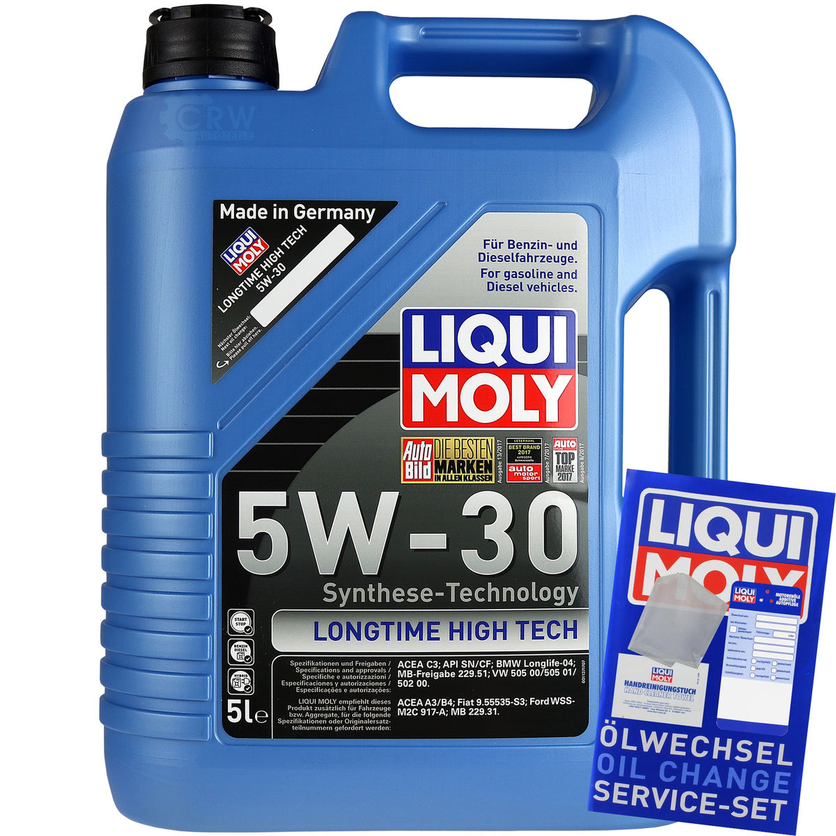 Huile Moteur Liqui Moly 1137 Longtime Hightech 5w30 5l