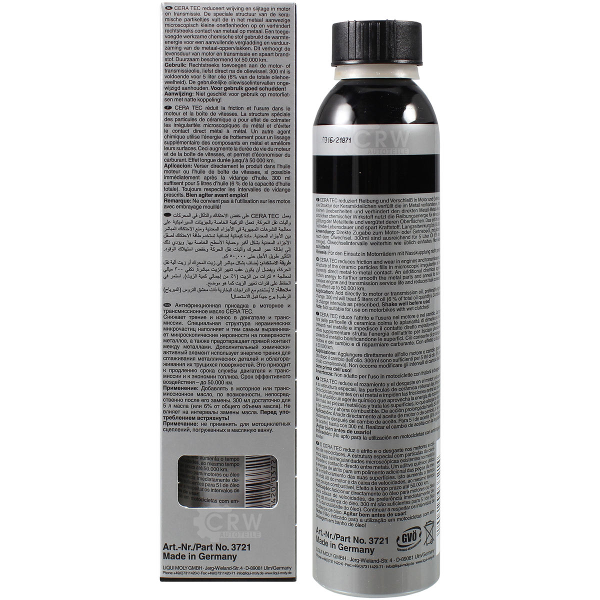 Huile Moteur Liqui Moly 1137 Longtime Hightech 5w30 5l