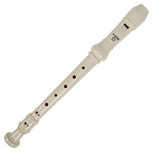 A Star Rec01be Flute A  Bec Sopranoenregistreur Descant Pour Enfant Blanc