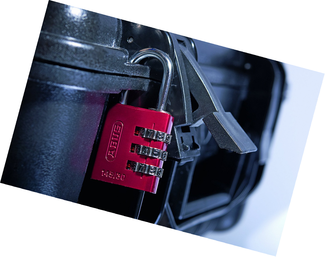 Cadenas A Combinaison Abus Aluminium 145/40 Bleu Lock-tag - 48807